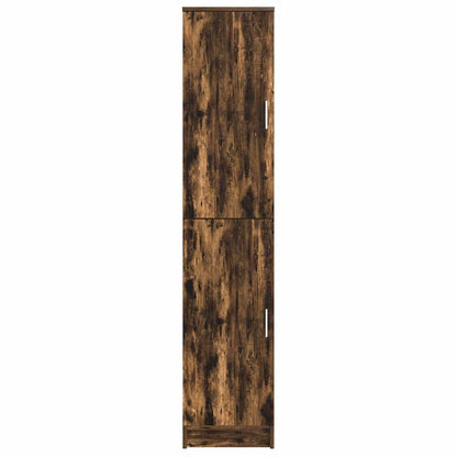 Hoge kast Gerookt eiken 35 x 39 x 168 cm