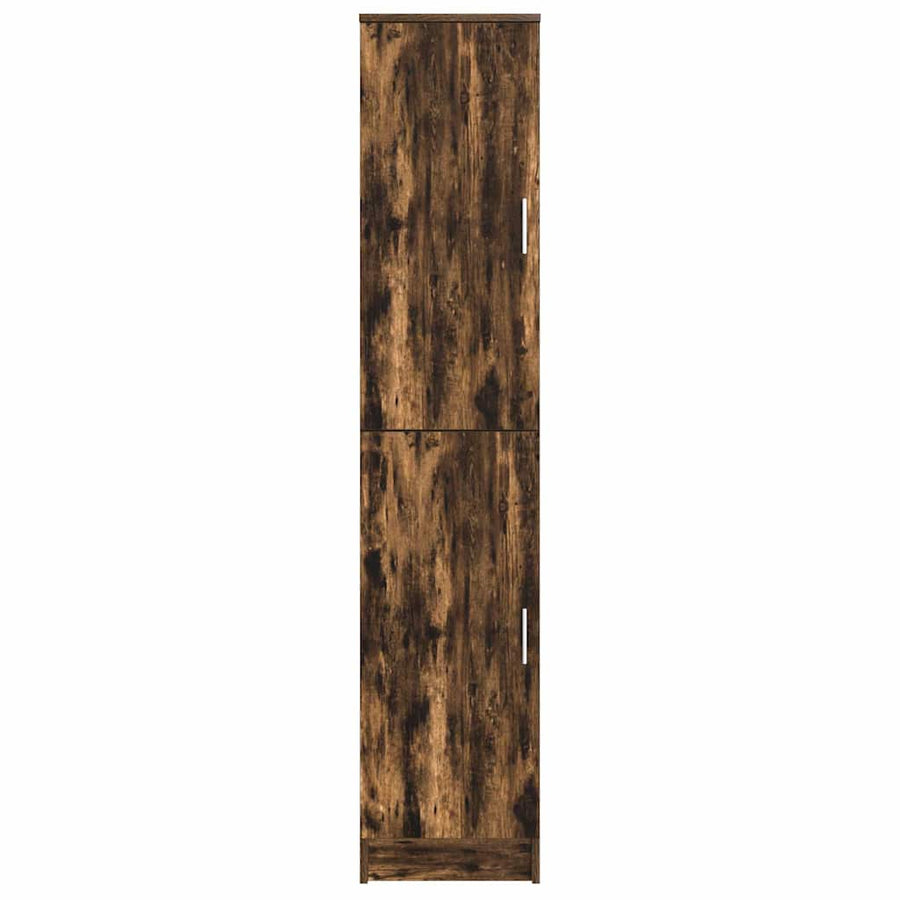 Hoge kast Gerookt eiken 35 x 39 x 168 cm