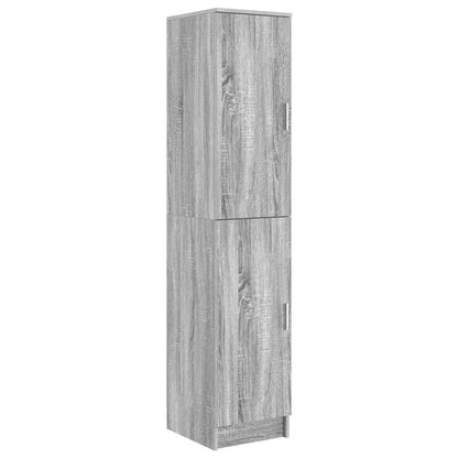 Hoge kast Grijs Sonoma 35 x 39 x 168 cm