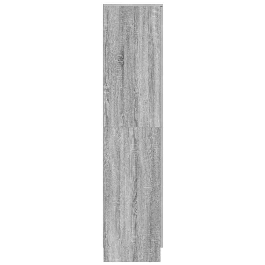 Hoge kast Grijs Sonoma 35 x 39 x 168 cm