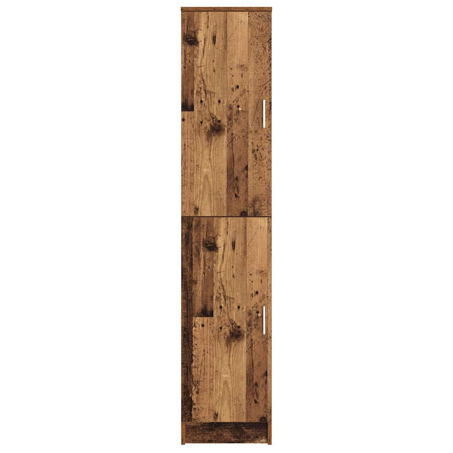 Hoge kast Oudhout 35 x 39 x 168 cm