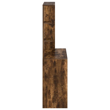 Bureau Gerookt eiken 78,5 x 37 x 154,5 cm Bewerkt hout