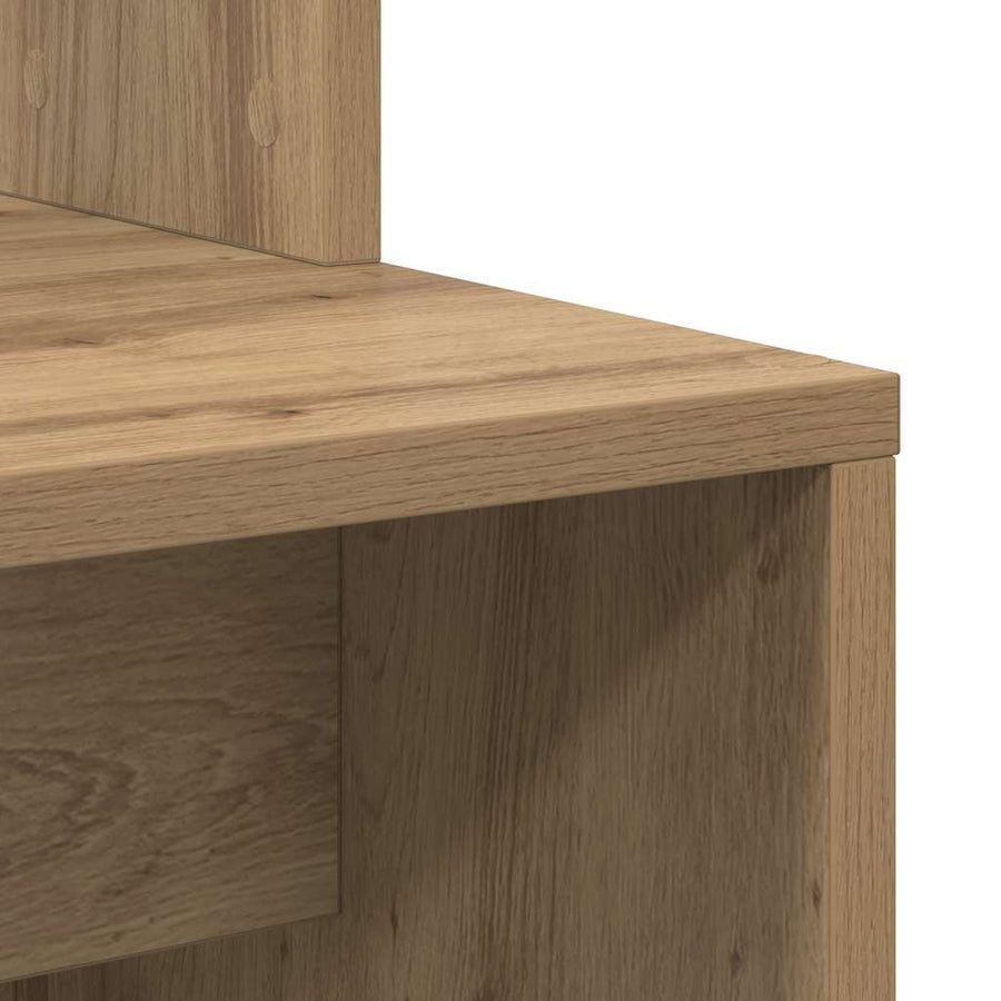 Bureau Artisan Eiken 78,5 x 37 x 154,5 cm Bewerkt hout