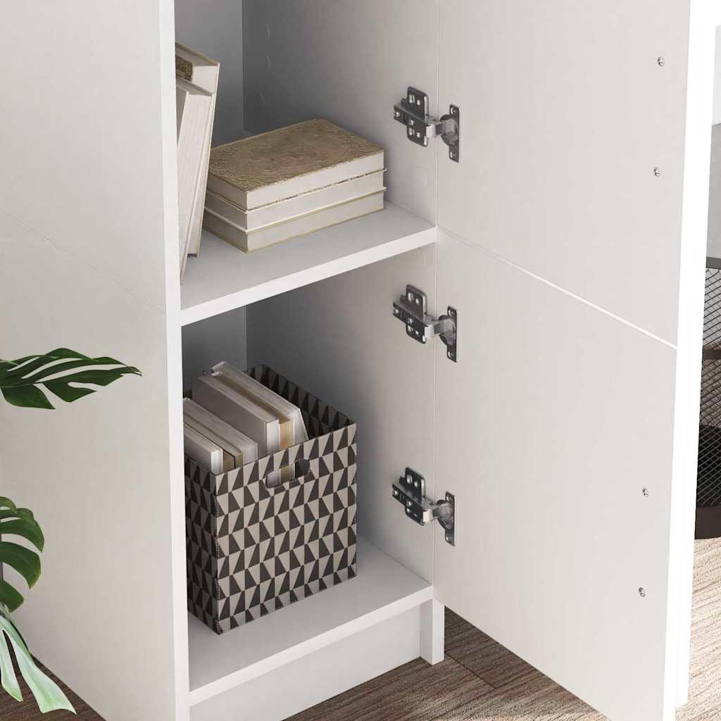 Hoge kast Wit 31.5 x 32 x 122.5 cm