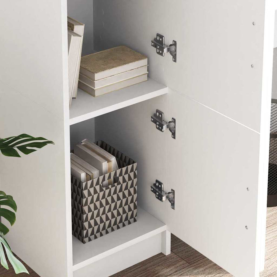 Hoge kast Wit 31.5 x 32 x 122.5 cm