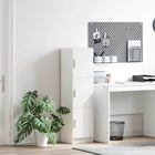 Hoge kast 31.5x32x122.5 cm wit