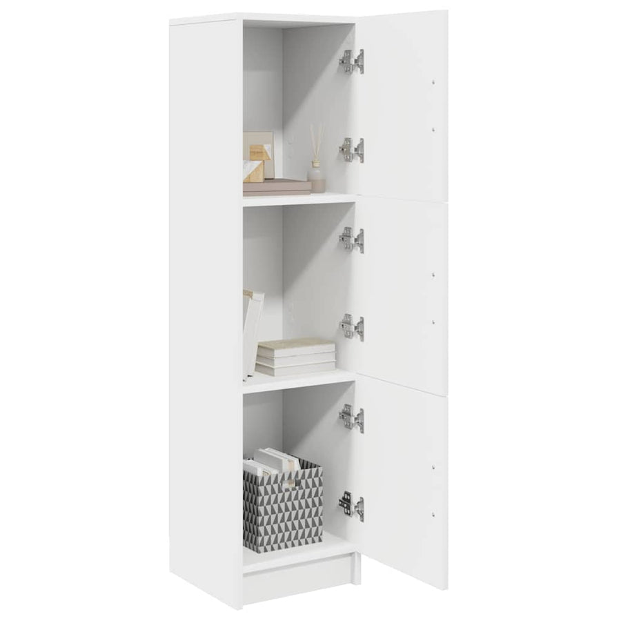 Hoge kast Wit 31.5 x 32 x 122.5 cm