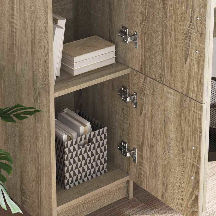 Hoge kast Sonoma Eiken 31.5 x 32 x 122.5 cm