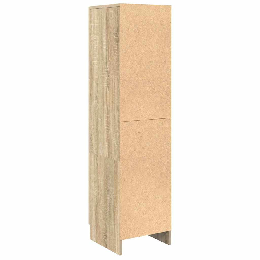 Hoge kast Sonoma Eiken 31.5 x 32 x 122.5 cm
