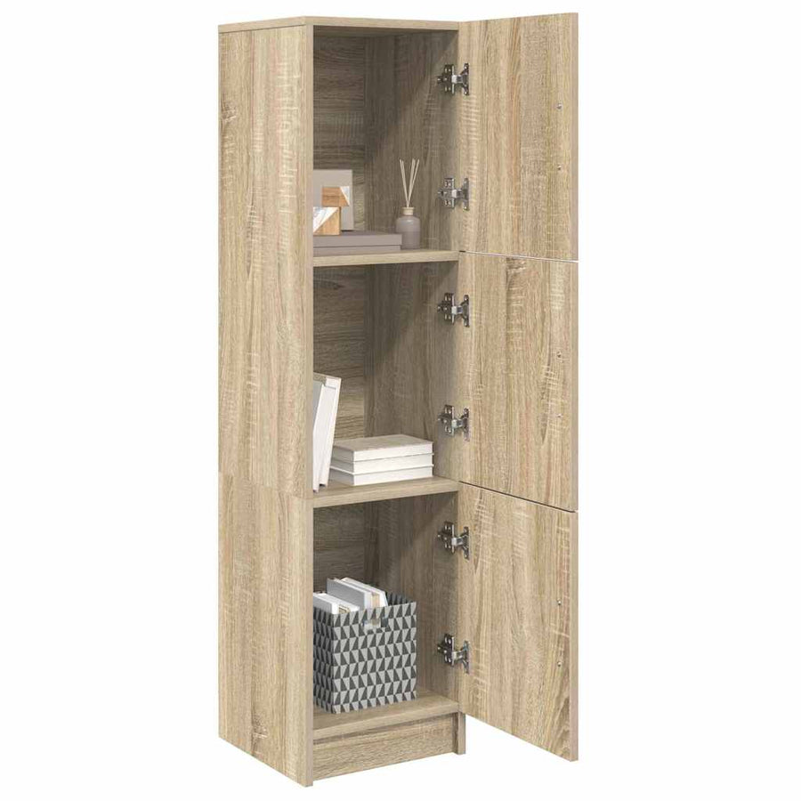 Hoge kast Sonoma Eiken 31.5 x 32 x 122.5 cm