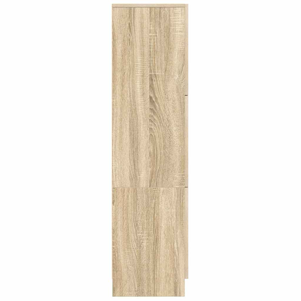 Hoge kast Sonoma Eiken 31.5 x 32 x 122.5 cm