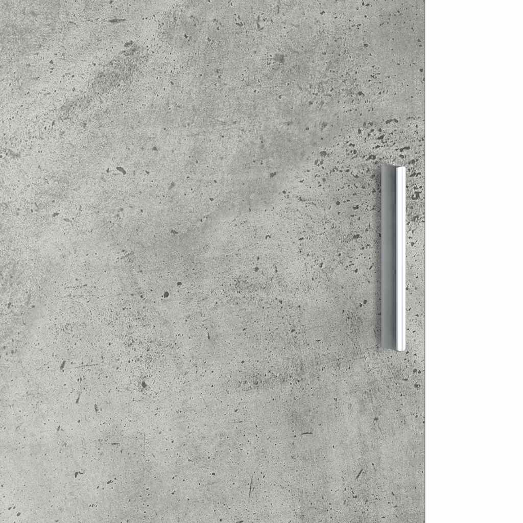 Hoge kast Beton Grijs 31.5 x 32 x 122.5 cm