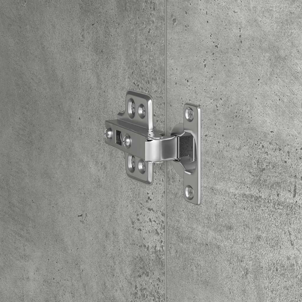 Hoge kast Beton Grijs 31.5 x 32 x 122.5 cm