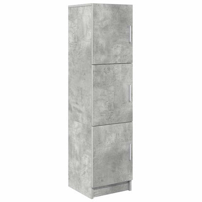 Hoge kast Beton Grijs 31.5 x 32 x 122.5 cm