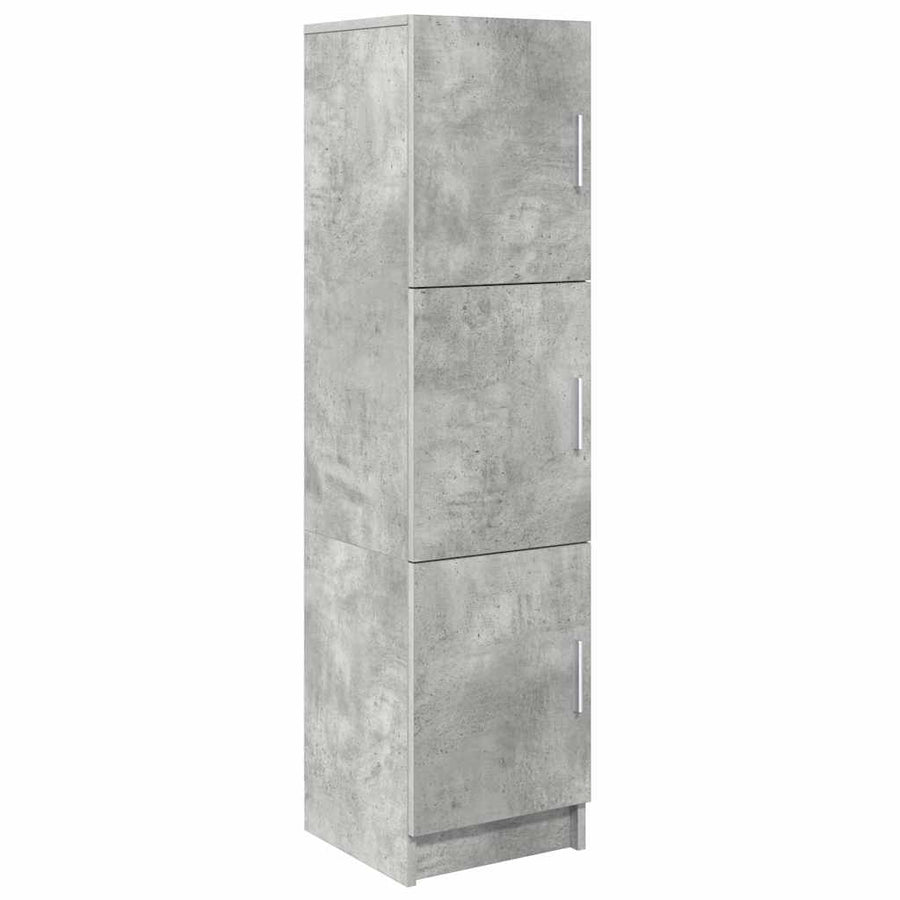 Hoge kast Beton Grijs 31.5 x 32 x 122.5 cm