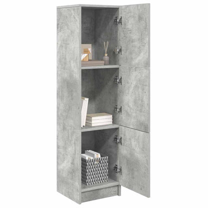Hoge kast Beton Grijs 31.5 x 32 x 122.5 cm