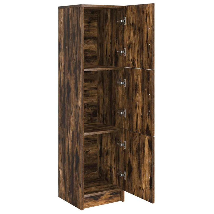 Hoge kast Gerookt eiken 31.5 x 32 x 122.5 cm