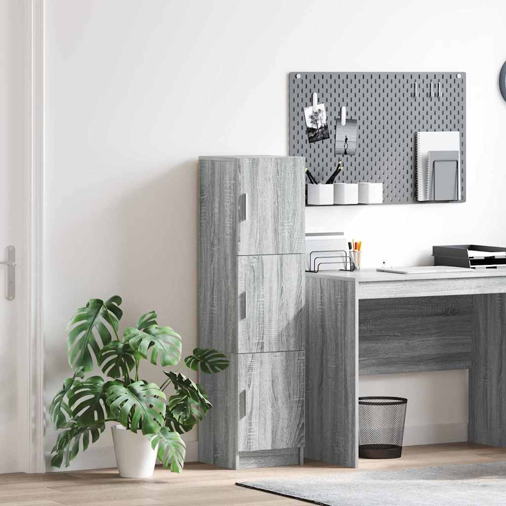 Hoge kast Grijs Sonoma 31.5 x 32 x 122.5 cm
