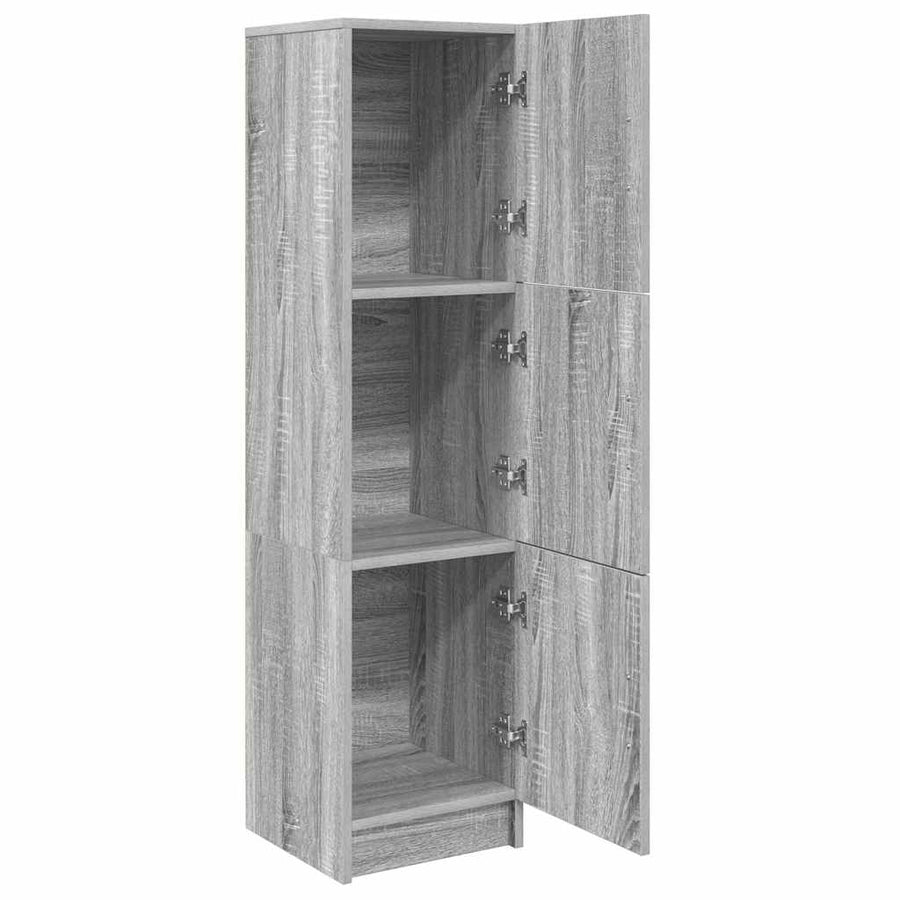 Hoge kast Grijs Sonoma 31.5 x 32 x 122.5 cm