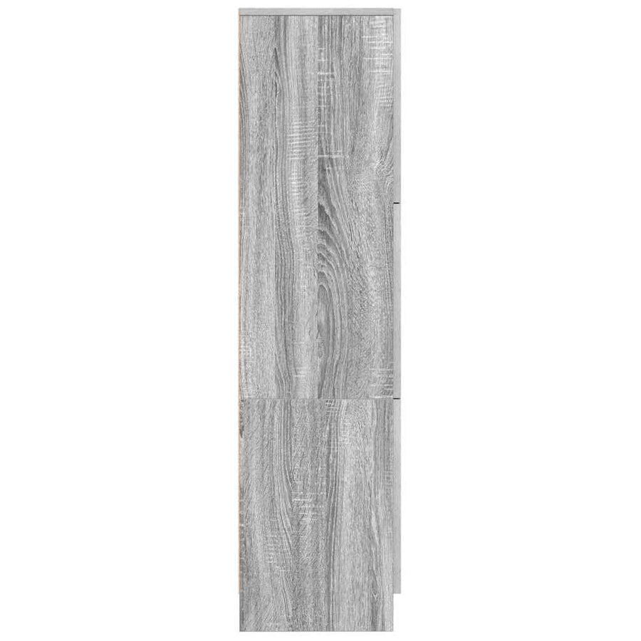Hoge kast Grijs Sonoma 31.5 x 32 x 122.5 cm