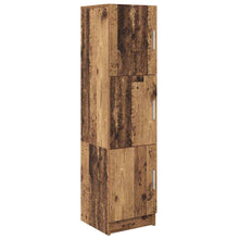 Hoge kast Oudhout 31.5 x 32 x 122.5 cm