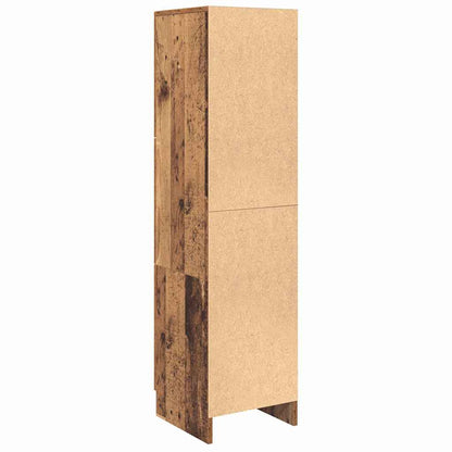Hoge kast Oudhout 31.5 x 32 x 122.5 cm
