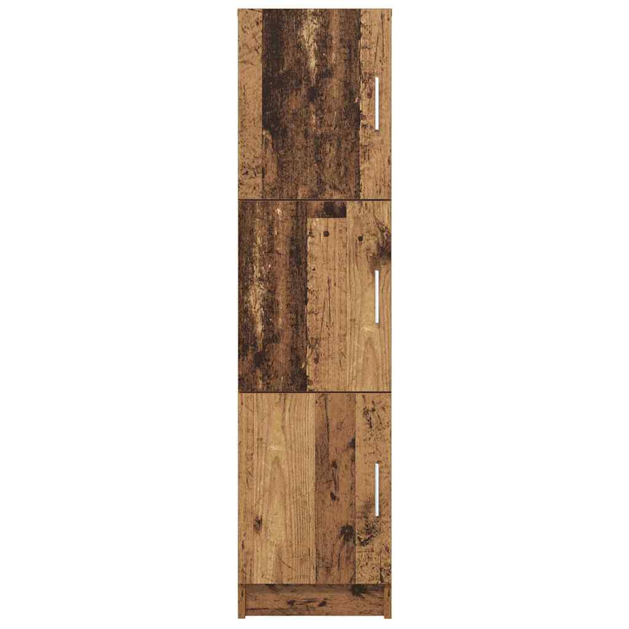 Hoge kast Oudhout 31.5 x 32 x 122.5 cm