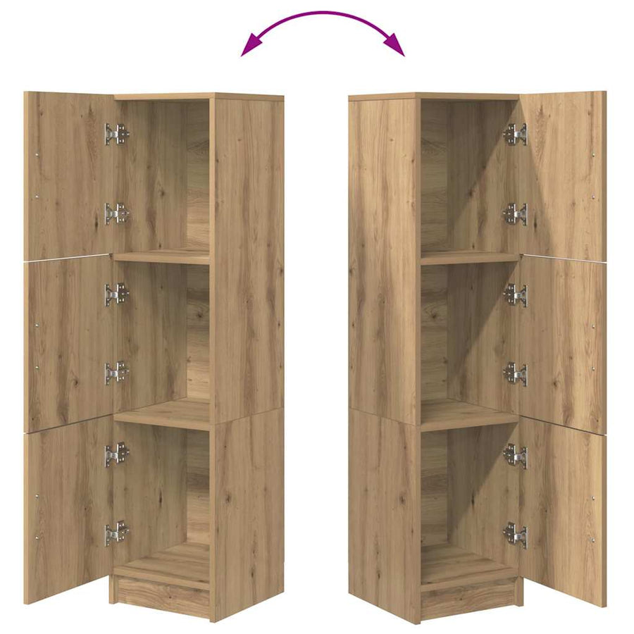 Hoge kast Artisan Eiken 31.5 x 32 x 122.5 cm
