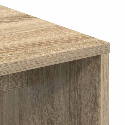 Bureau met plank Sonoma eiken 102 x 50 x 124 cm Bewerkt hout