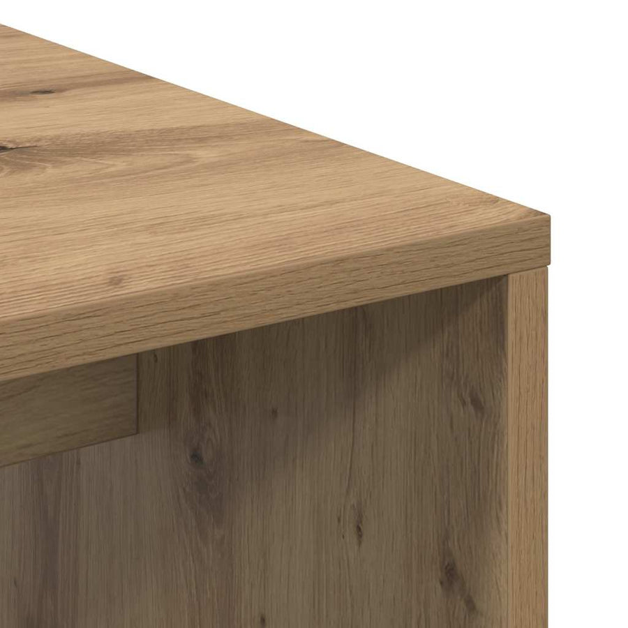 Bureau Artisan Eiken 102x50x124 cm Houten Meubel