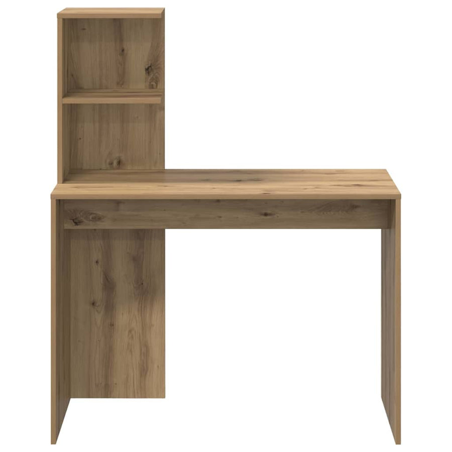 Bureau Artisan Eiken 102x50x124 cm Houten Meubel