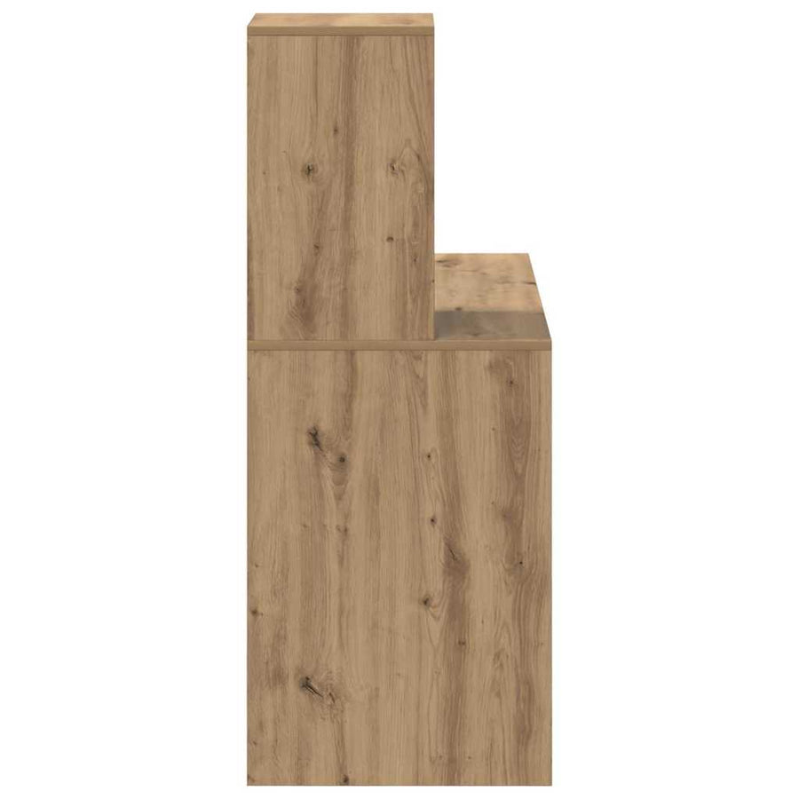 Bureau Artisan Eiken 102x50x124 cm Houten Meubel