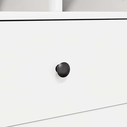 Hoge kast met lade Wit 45,5 x 34 x 127 cm