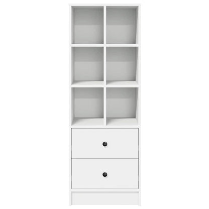 Hoge kast met lade Wit 45,5 x 34 x 127 cm