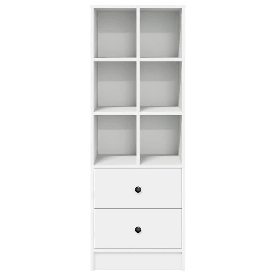 Hoge kast met lade Wit 45,5 x 34 x 127 cm
