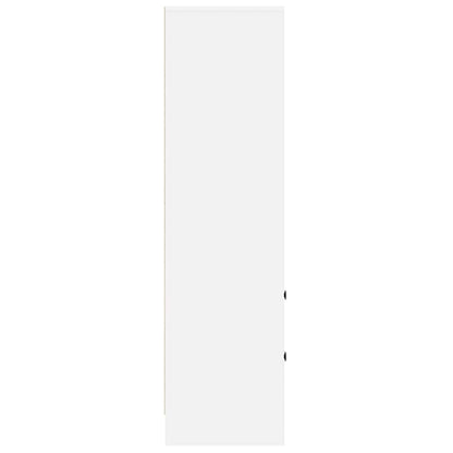 Hoge kast met lade Wit 45,5 x 34 x 127 cm