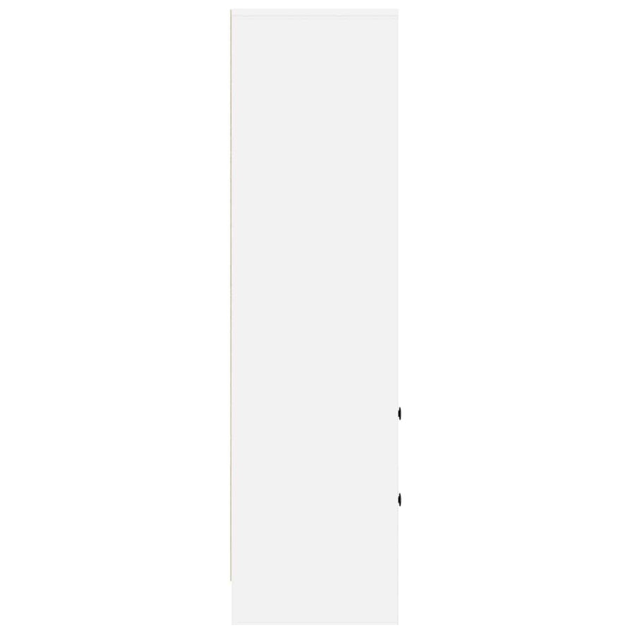 Hoge kast met lade Wit 45,5 x 34 x 127 cm