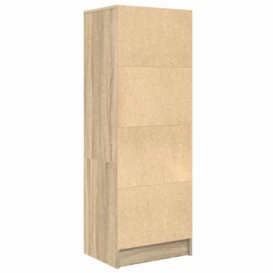 Hoge kast met lade Sonoma Eiken 45,5 x 34 x 127 cm