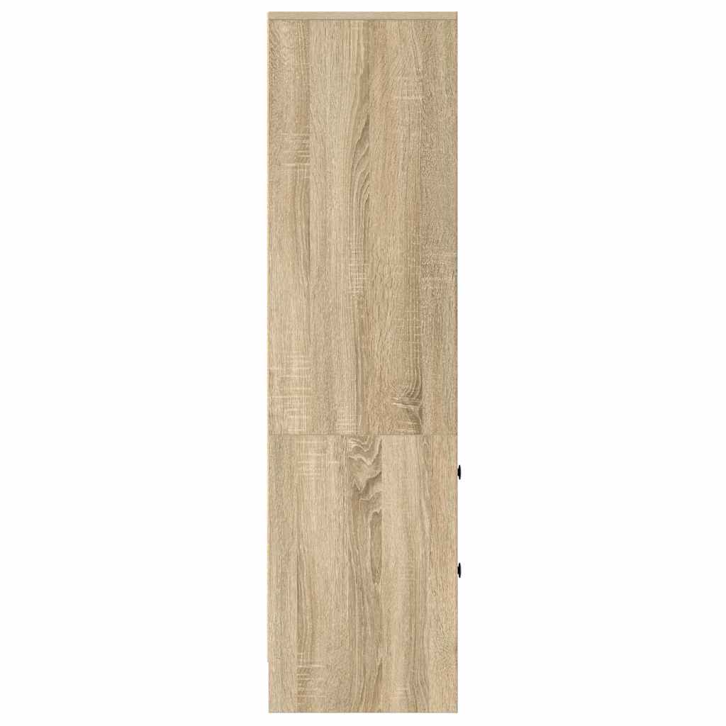 Hoge kast met lade Sonoma Eiken 45,5 x 34 x 127 cm