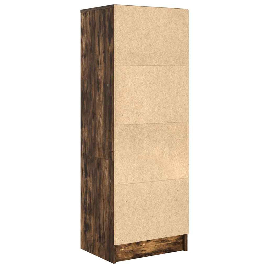 Hoge kast met lade Gerookt eiken 45,5 x 34 x 127 cm
