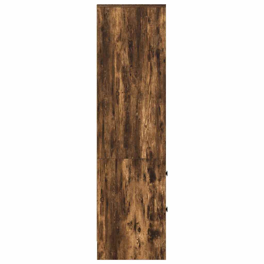Hoge kast met lade Gerookt eiken 45,5 x 34 x 127 cm
