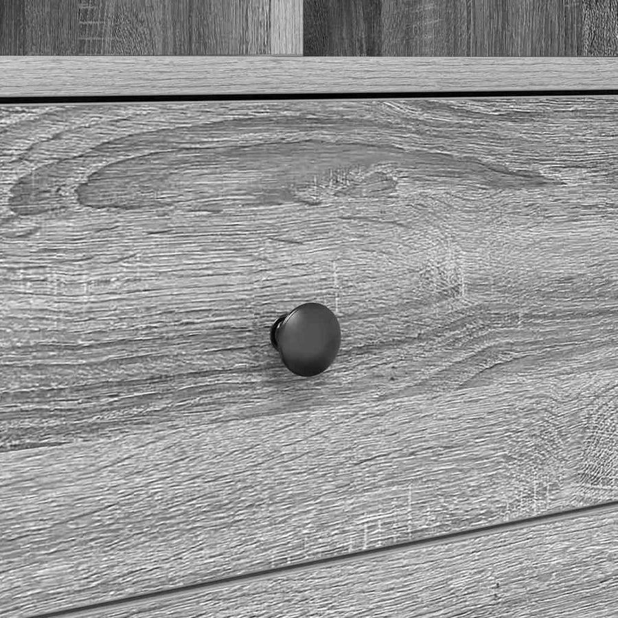 Hoge kast met lade Grijs Sonoma 45,5 x 34 x 127 cm