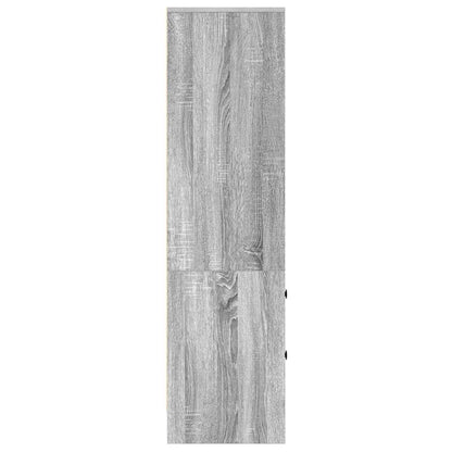 Hoge kast met lade Grijs Sonoma 45,5 x 34 x 127 cm