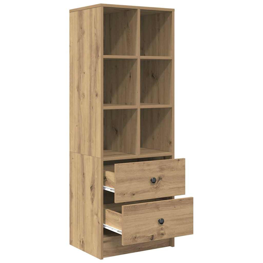 Hoge kast met lade Artisan Eiken 45,5 x 34 x 127 cm