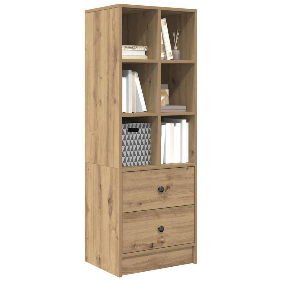 Hoge kast met lade Artisan Eiken 45,5 x 34 x 127 cm