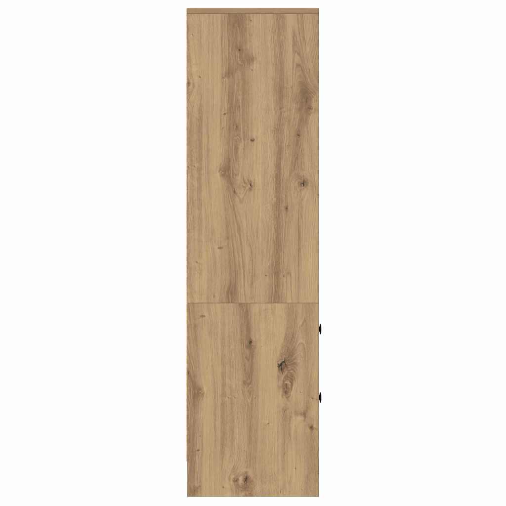 Hoge kast met lade Artisan Eiken 45,5 x 34 x 127 cm
