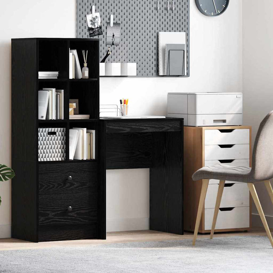 Bureau Zwart Eiken 60 x 40 x 76 cm