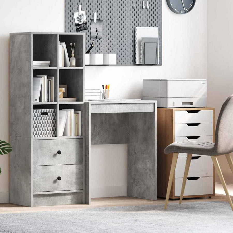 Bureau Beton Grijs 60 x 40 x 76 cm