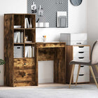 Smoked Oak Desk 60 x 40 x 76 cm
