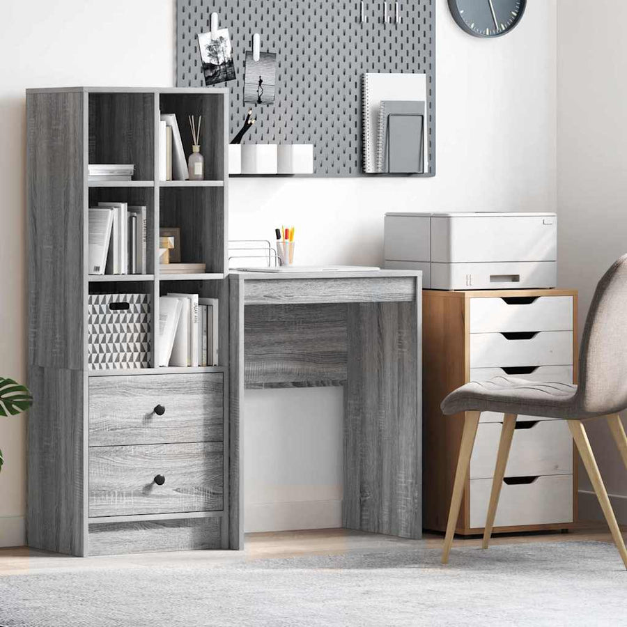 Bureau Grijs Sonoma 60 x 40 x 76 cm